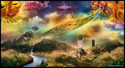 Légende d&#039;été : grande affiche (135cm x 74cm) 