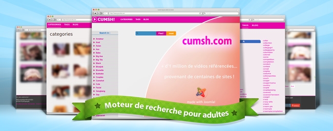 Un moteur de recherche de vidéos pour adultes avec Joomla
